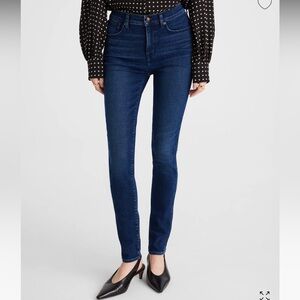 Madewell 10” High Rise Skinny Dark Blue Women's Jeans - 24